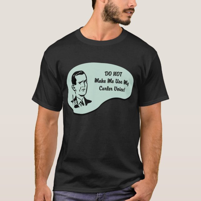 Camiseta Voz do encrespador (Frente)