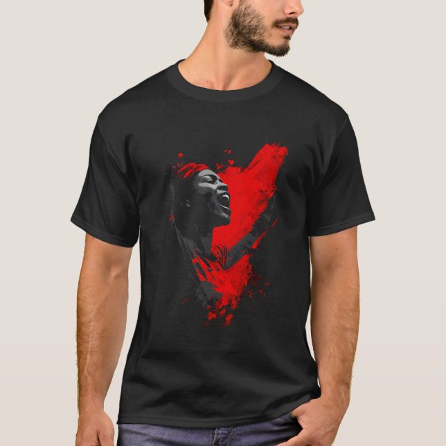 Camiseta Voz em Vermelho (Frente)