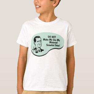 Camiseta Voz material do cientista