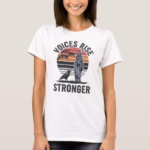 Camiseta Vozes Aumentam Orgulho Nativo