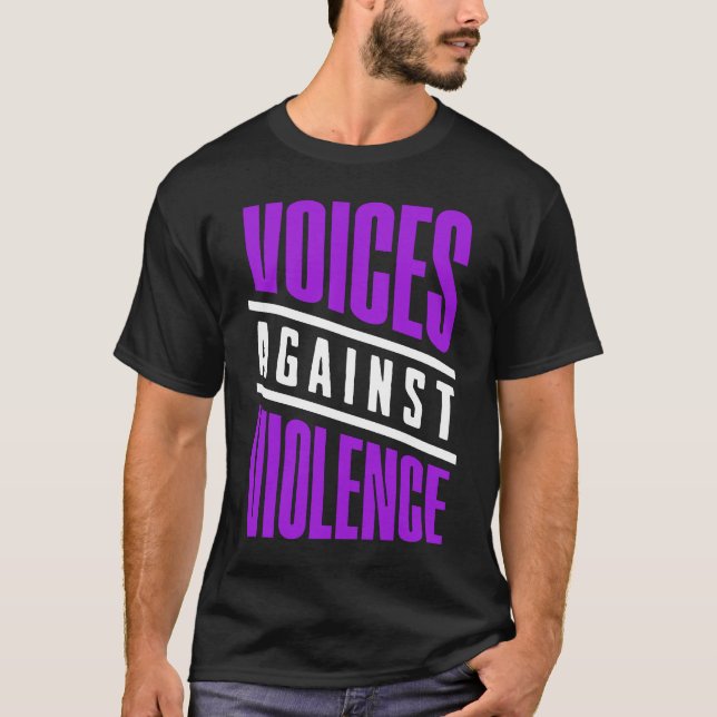 Camiseta Vozes Contra a Violência (Frente)