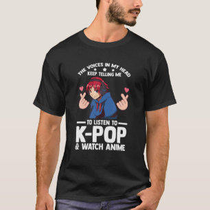 Camiseta Vozes Em K-Pop