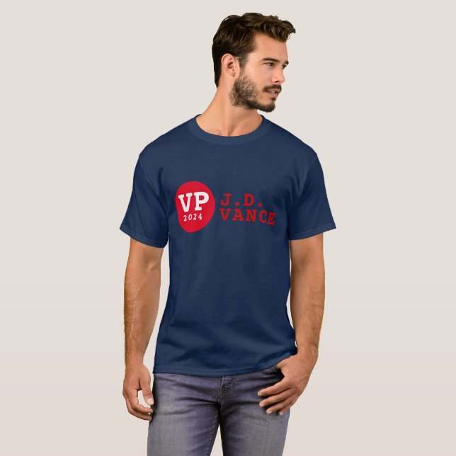CAMISETA VP J. D. VANCE 2024 (Frente Completa)