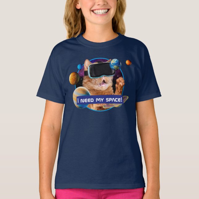 Camiseta VR no Espaço (Frente)