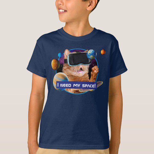 Camiseta VR no Espaço (Frente)