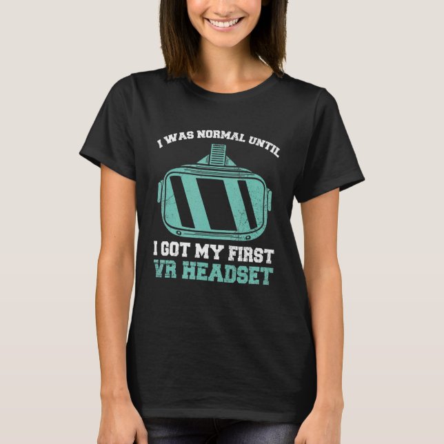 Camiseta Vr Player Para Um Nerd De Realidade Virtual 1 (Frente)