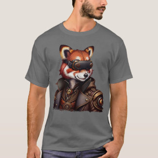 Camiseta VR Steampunk Red Panda