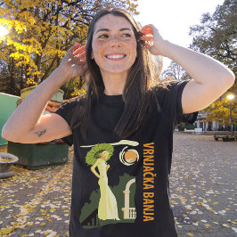 Camiseta Vrnjacka Banja Sérvia Sol Senhora Viagens Verdes