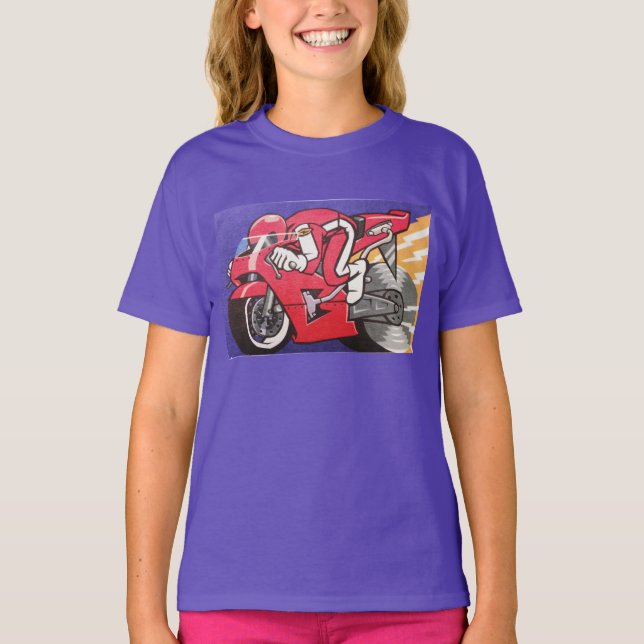 Camiseta Vroom Vroom (crianças) (Frente)