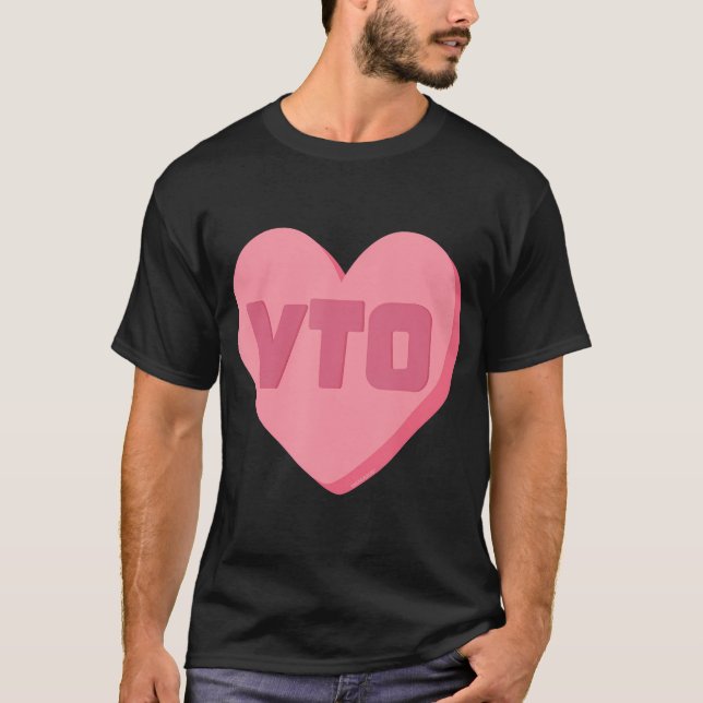 Camiseta Vto Heart Dia de os namorados Candy Swagazon Assoc (Frente)