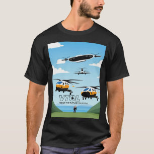 CAMISETA VTOL VESTE O FUTURO DO VOO