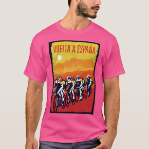 Camiseta Vuelta A Espana Vintage Impressão