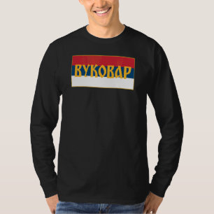 Camiseta Vukovar Republika Srpska Krajina Rsk Bandeira Sérv