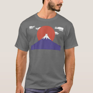 Camiseta Vulcanologia do Monte Fuji Cat Japão