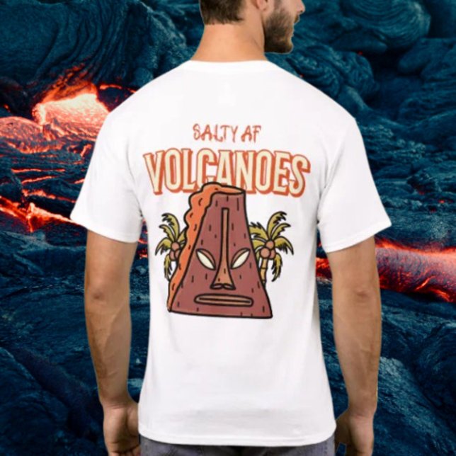 Camiseta Vulcões por Salty AF (Criador carregado)