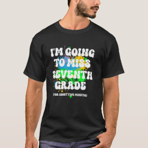 Camiseta VÚltimo Dia Sarcástico e Divertido do Sétimo Ano d