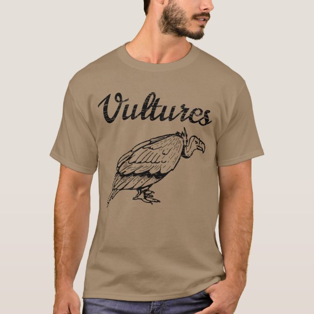 Camiseta Vultures New Wave Punk Rock friend (Frente)