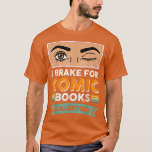 Camiseta Vwol I Brake Para Colecionadores De Livros Em Quad
