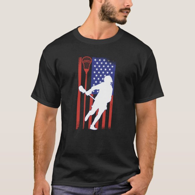 Camiseta VXL Lacrosse Stick Intercross Team Esporte America (Frente)
