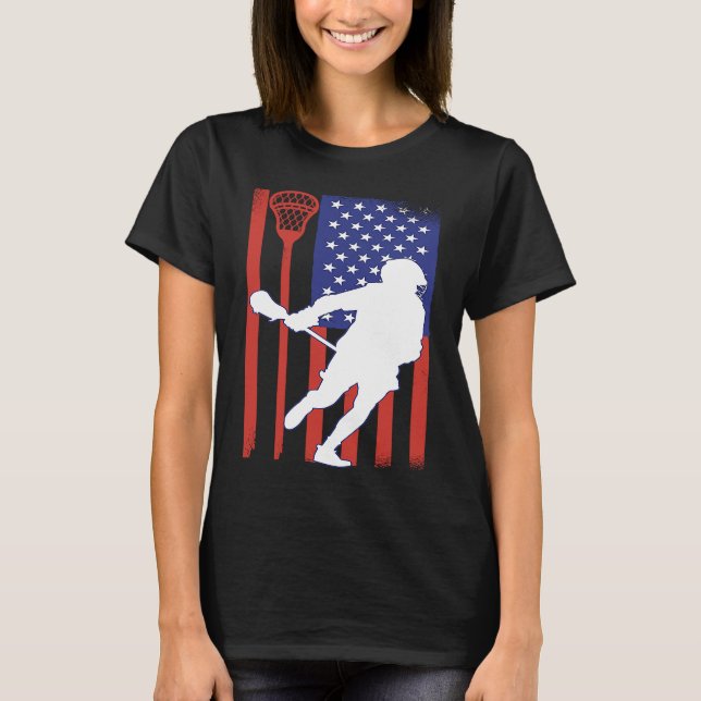 Camiseta VXL Lacrosse Stick Intercrosse Team Sport American (Frente)