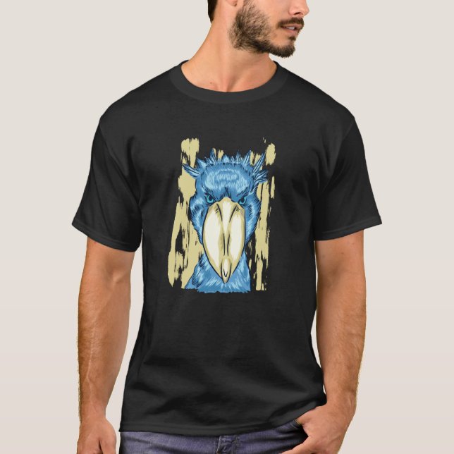 Camiseta VXL Shoebill Bird Ornithologist Whalebill Animal O (Frente)