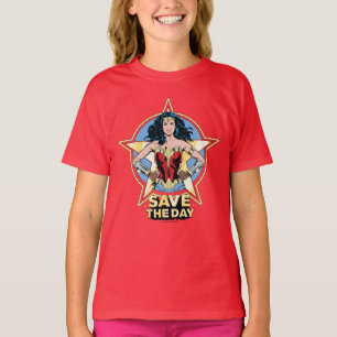 Camiseta W84 Salva O Dia Da Mulher Maravilha Retrópica