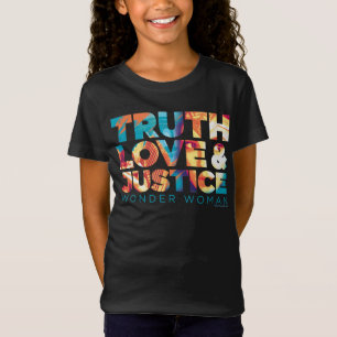 Camiseta W84 Verdade Amor e Justiça Mulher Maravilha