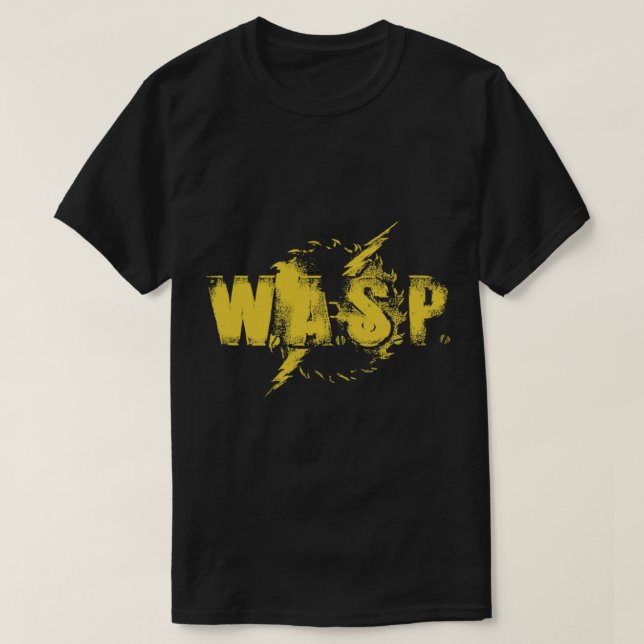 Camiseta W.A.S.P. (Vestido) T-Shirt Clássico (Frente do Design)