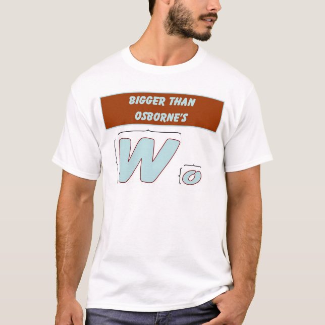 Camiseta W contra O (Frente)