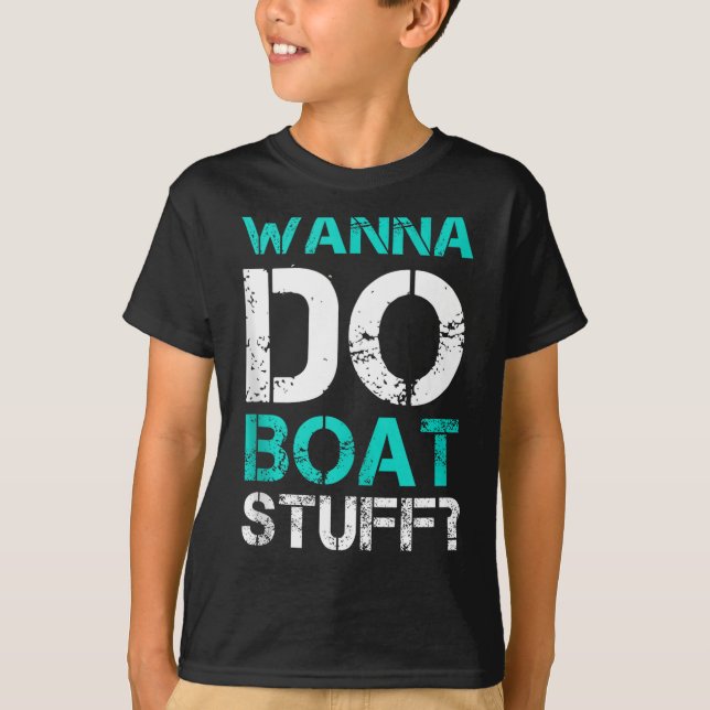 Camiseta W Do Boat Stuff Tanks Funny Cruise Lake Vacation T (Frente)