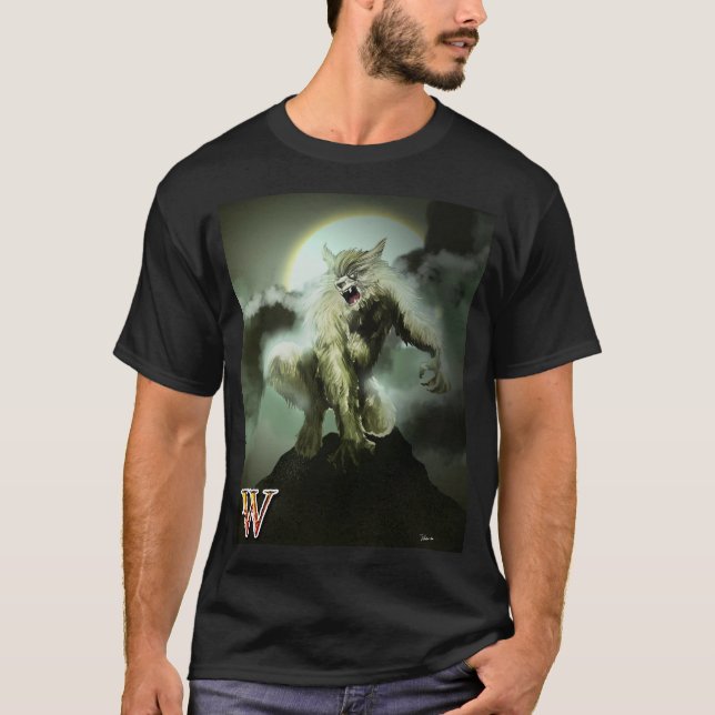 Camiseta W é para Warewolf (Frente)