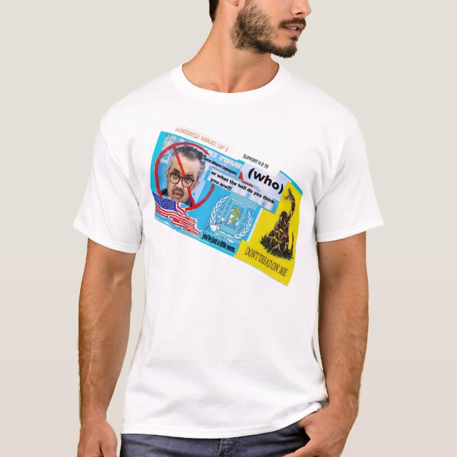 Camiseta W.H.O você acha que é! Nem tente! (Frente)
