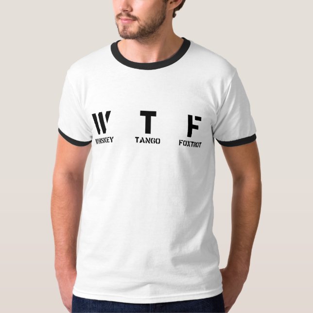 CAMISETA W T F (Frente)