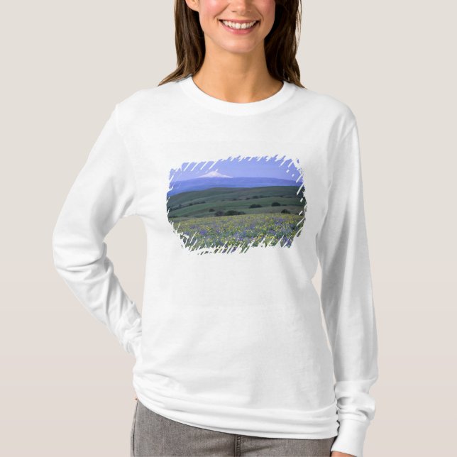 Camiseta WA, Condado de Klickitat, Dalles Mountain Ranch, (Frente)