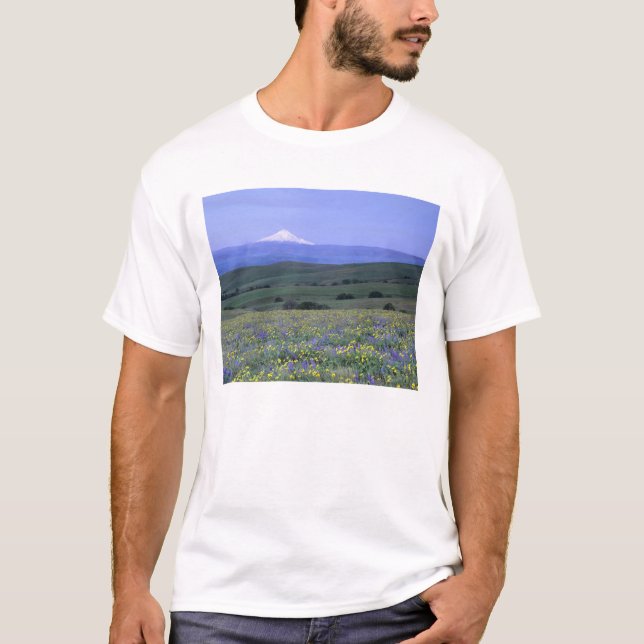 Camiseta WA, Condado de Klickitat, Dalles Mountain Ranch, (Frente)