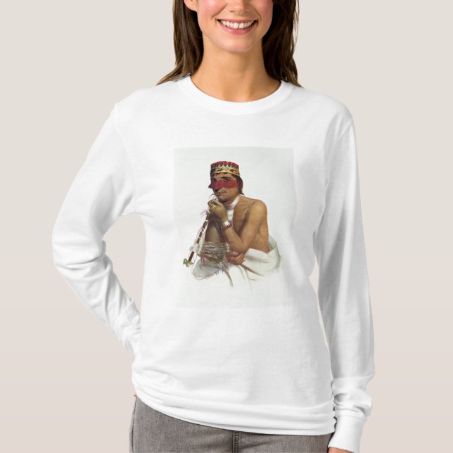 Camiseta Wa-Em-Boesh-Kaa, um chefe do Chippeway (Frente)