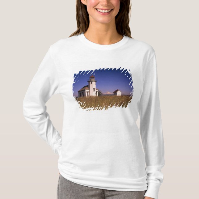 Camiseta WA, Ilha Maury, Farol Point Robinson, (Frente)