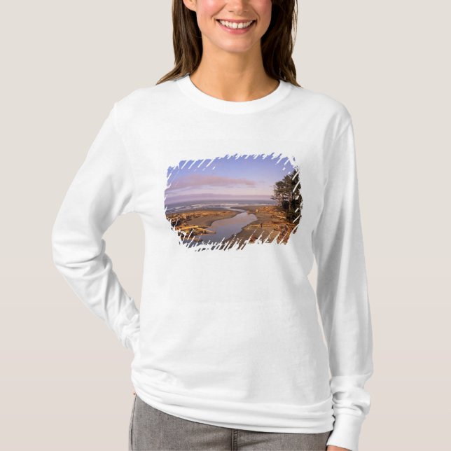 Camiseta WA, Olimpiadas NP, Kalaloch Beach e Kalaloch (Frente)