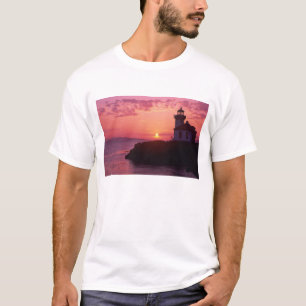 Camiseta WA, San Juan Island, Limão Kiln Lighthouse, 1919,