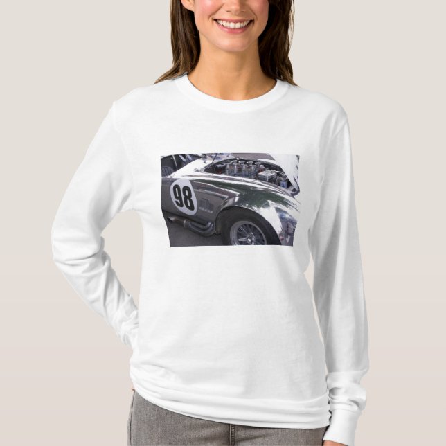 Camiseta WA, Seattle, automóvel americano clássico. 2 (Frente)