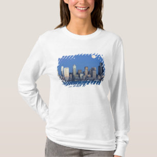 Camiseta WA, Seattle, panorama de Seattle e Elliott Bay 2