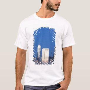 Camiseta WA, Seattle, panorama de Seattle e Elliott Bay 4