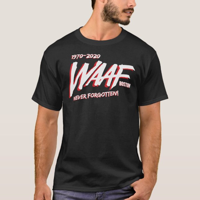 Camiseta WAAF - Nunca Esqueceu o T-Shirt Clássico (Frente)