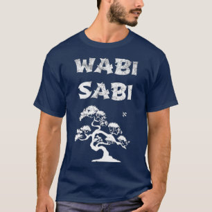 Camiseta Wabi Sabi com Bonsai Tree