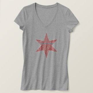 Camiseta WAC Chicago Star V - Pescoço