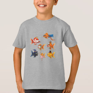 Camiseta Wacky Goldfish Tugboat