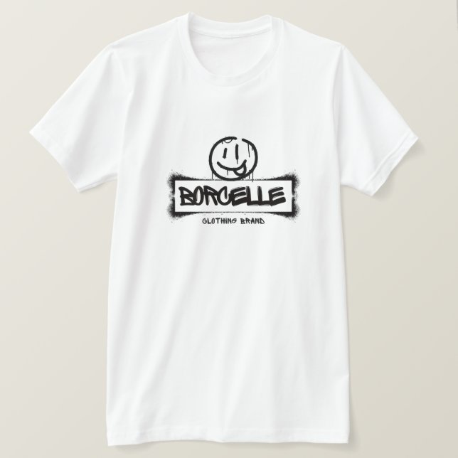 Camiseta Wacky Smiling Face Graphic Men's T-Shirt (Frente do Design)