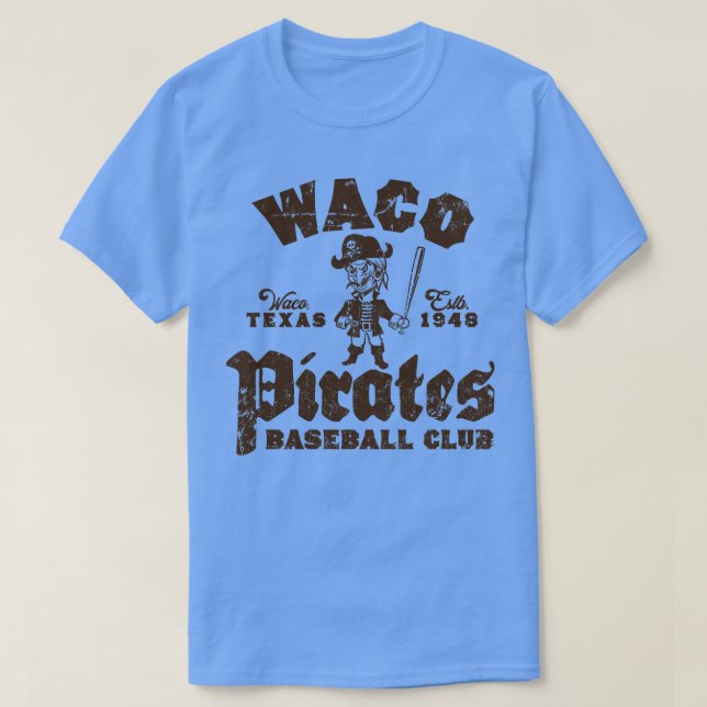 Camiseta Waco Pirates Baseball (Frente do Design)
