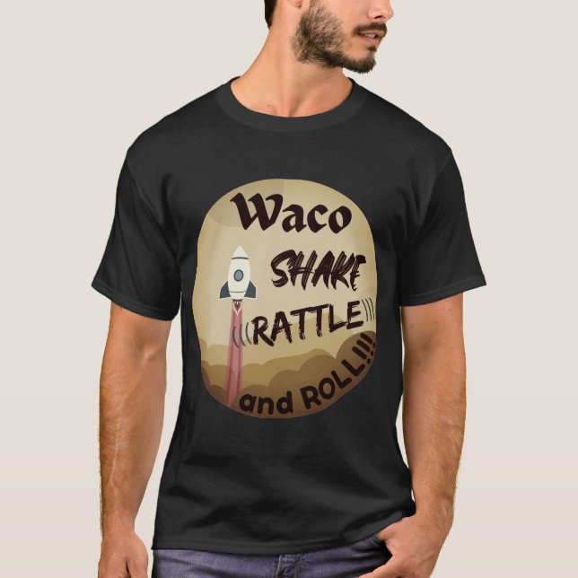 Camiseta Waco Shake Rattle and Roll T-Shirt Front Imprint (Frente)
