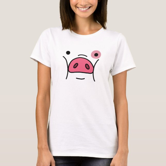 Camiseta Waddles Face Shirt (Frente)